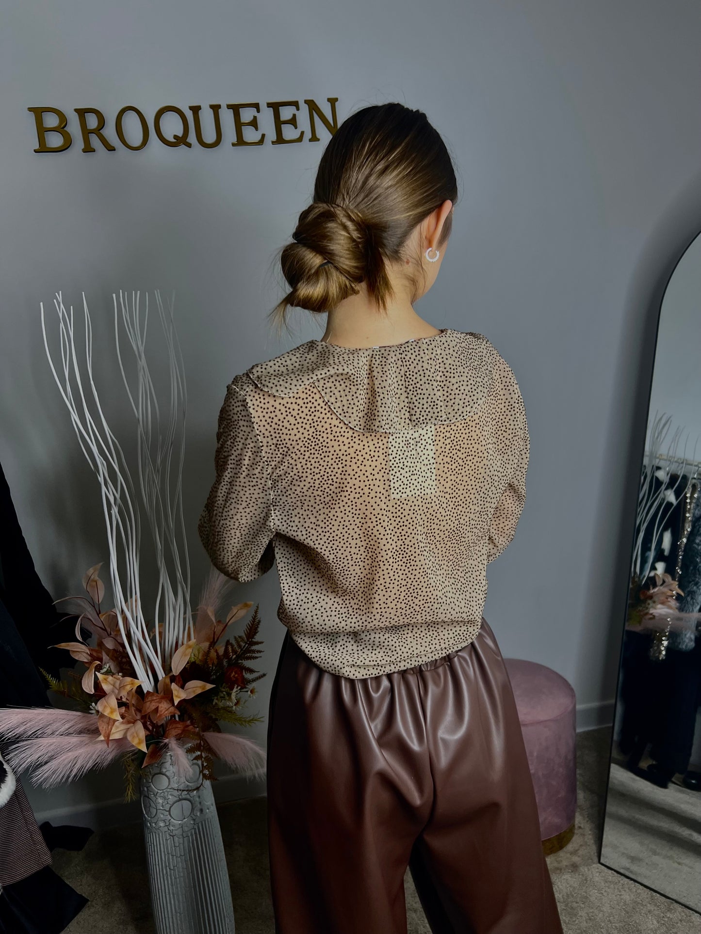 Camicia Volant Pois – Romantic Dots Blouse
