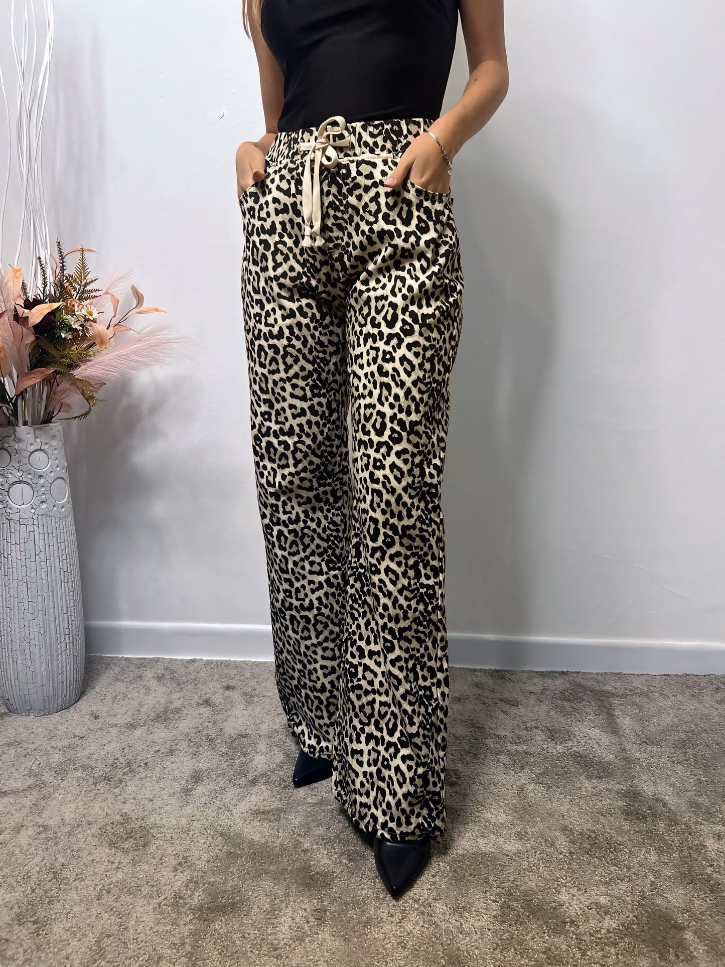 Jeans Leopardato – Elasticizzato