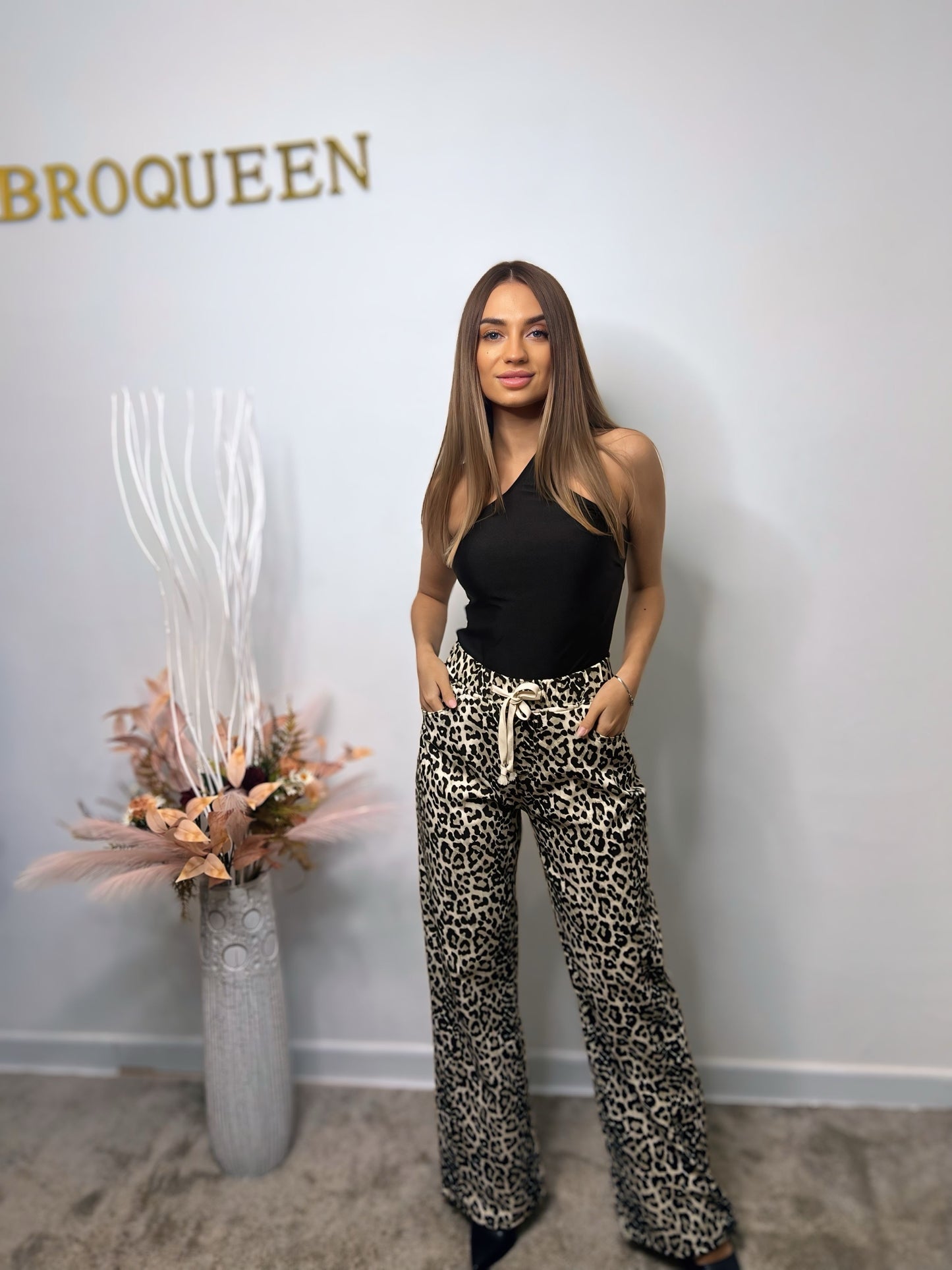 Jeans Leopardato – Elasticizzato